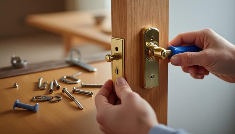 Changer une serrure de porte facilement : guide étape par étape