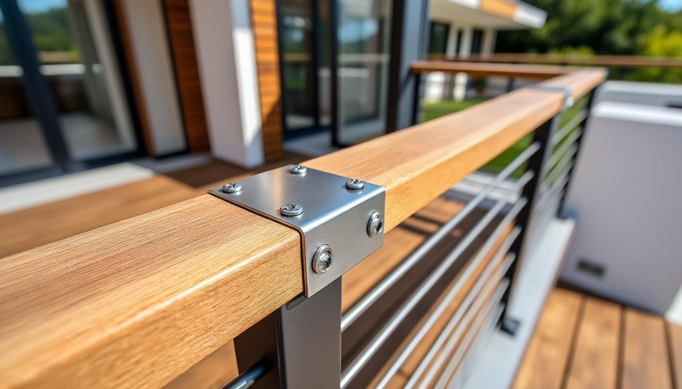 découvrez nos services de fabrication et pose de garde-corps en bois pour terrasse, alliant sécurité et design naturel pour votre espace extérieur.